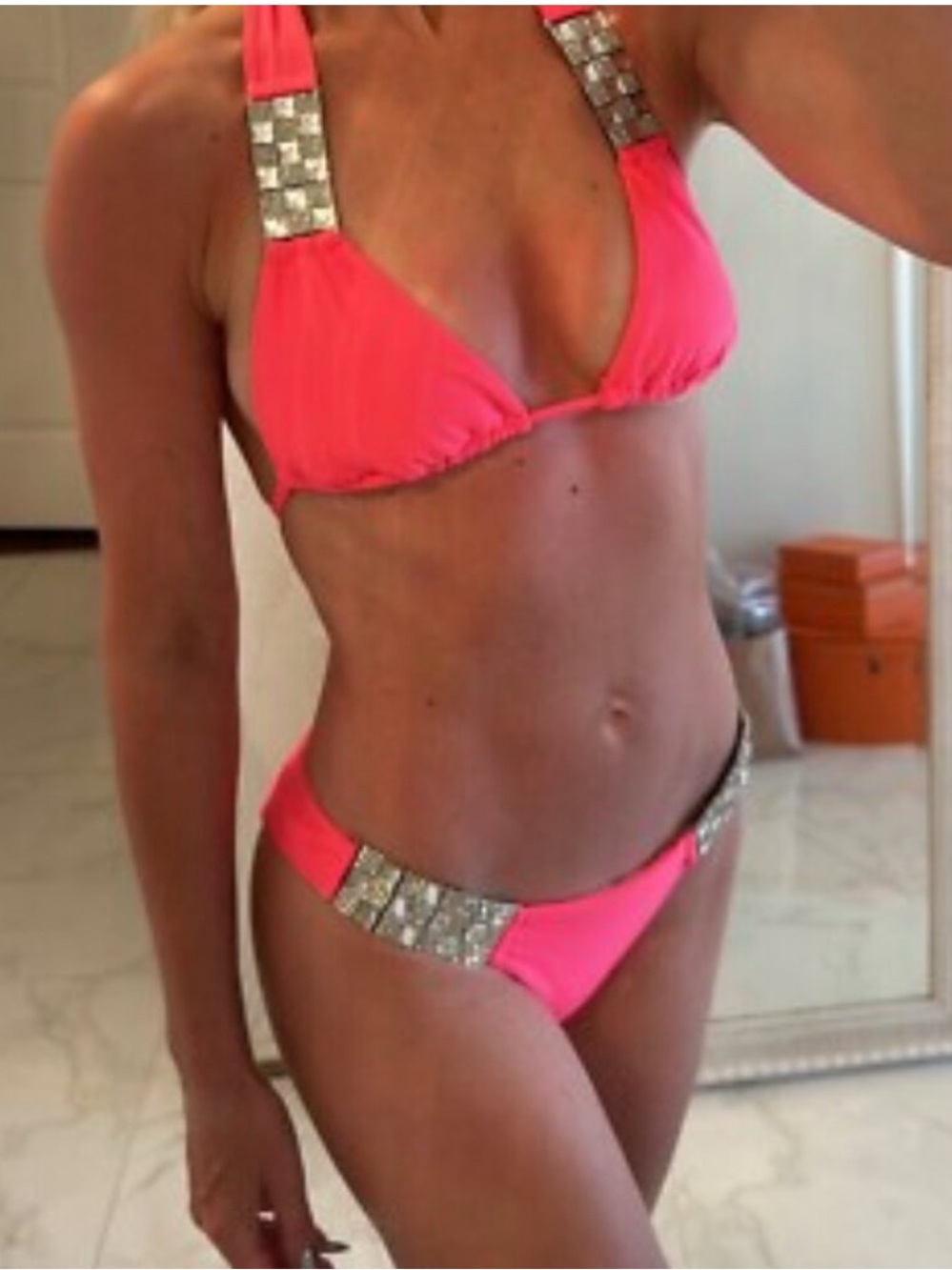 NWT beach bunny bikini Cosmic Crystal XL set